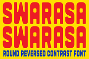 Swarasa – Chunky Reversed Contrast, a Font by Griyo Type (Thumbnail 1 of 9)