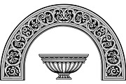 Ornamental Floral Arch Engraving, a Decorative Illustration by Designer_Momina (Thumbnail 7 of 21)