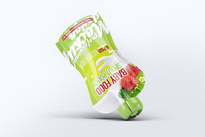 Baby Food Spout Pouch 8 Mock-Up