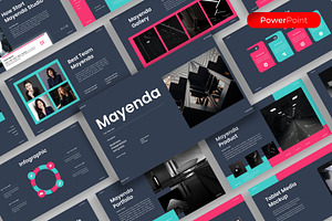 Mayenda – Business PowerPoint, a Presentation Template by kreatifreya