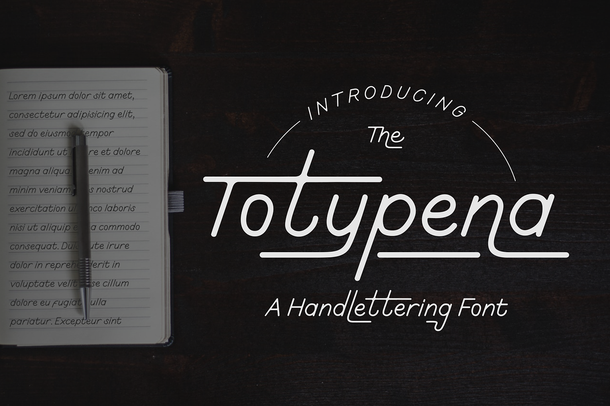 Totypena extended serif preview 2