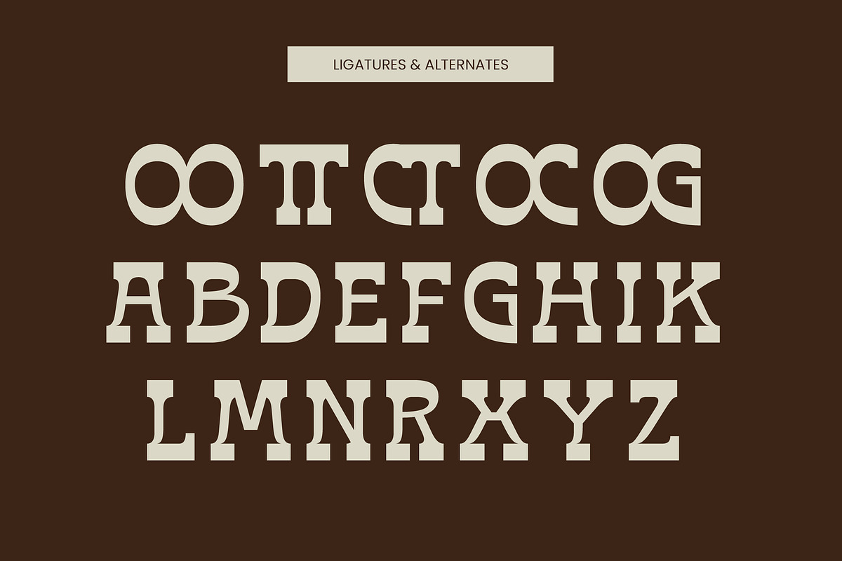 Bring Horse Western Slab Serif, a Slab Serif Font by timelesstype.co (Photo 18 of 20)
