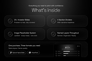 ArcAI Dark SaaS Investor Pitch Deck, a Presentation Template by PaperSlides (Thumbnail 8 of 8)