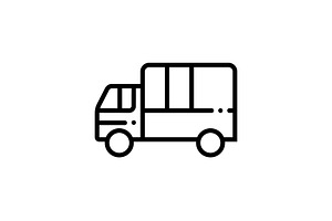 Transport Truck Icon