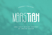 Marstian Monoline Condensed Sans, a Sans Serif Font by Cruzine (Thumbnail 1 of 9)