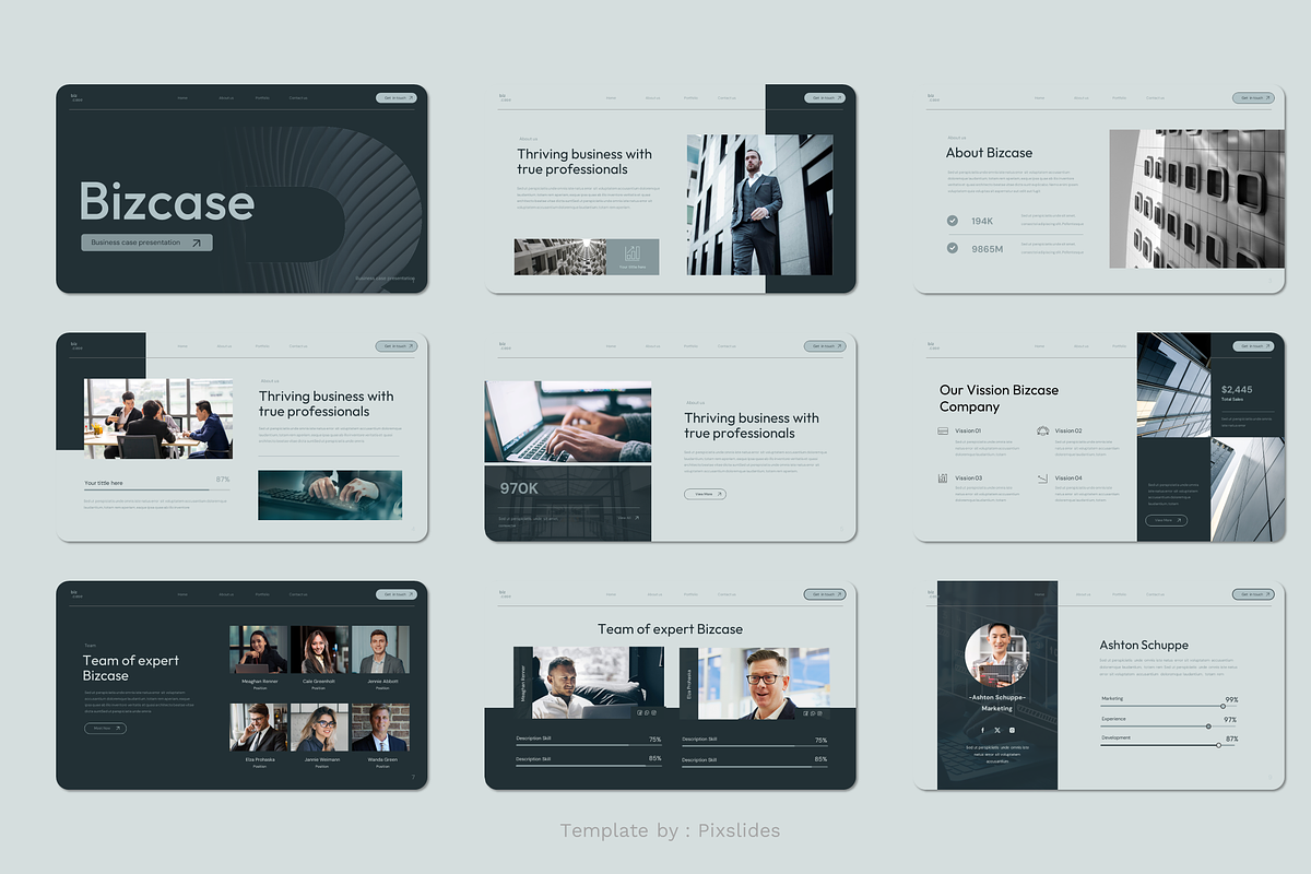 Business Case Keynote, a Presentation Template by Pixslides (Photo 2 of 5)
