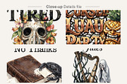 Summerween Goth Sublimation, a Seasonal Illustration by Artnoy (Thumbnail 4 of 18)