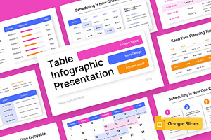 Table Data Infographic Google Slides, a Presentation Template by rgbryand