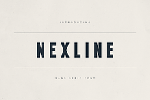 Nexline – Bold Sans Serif Font