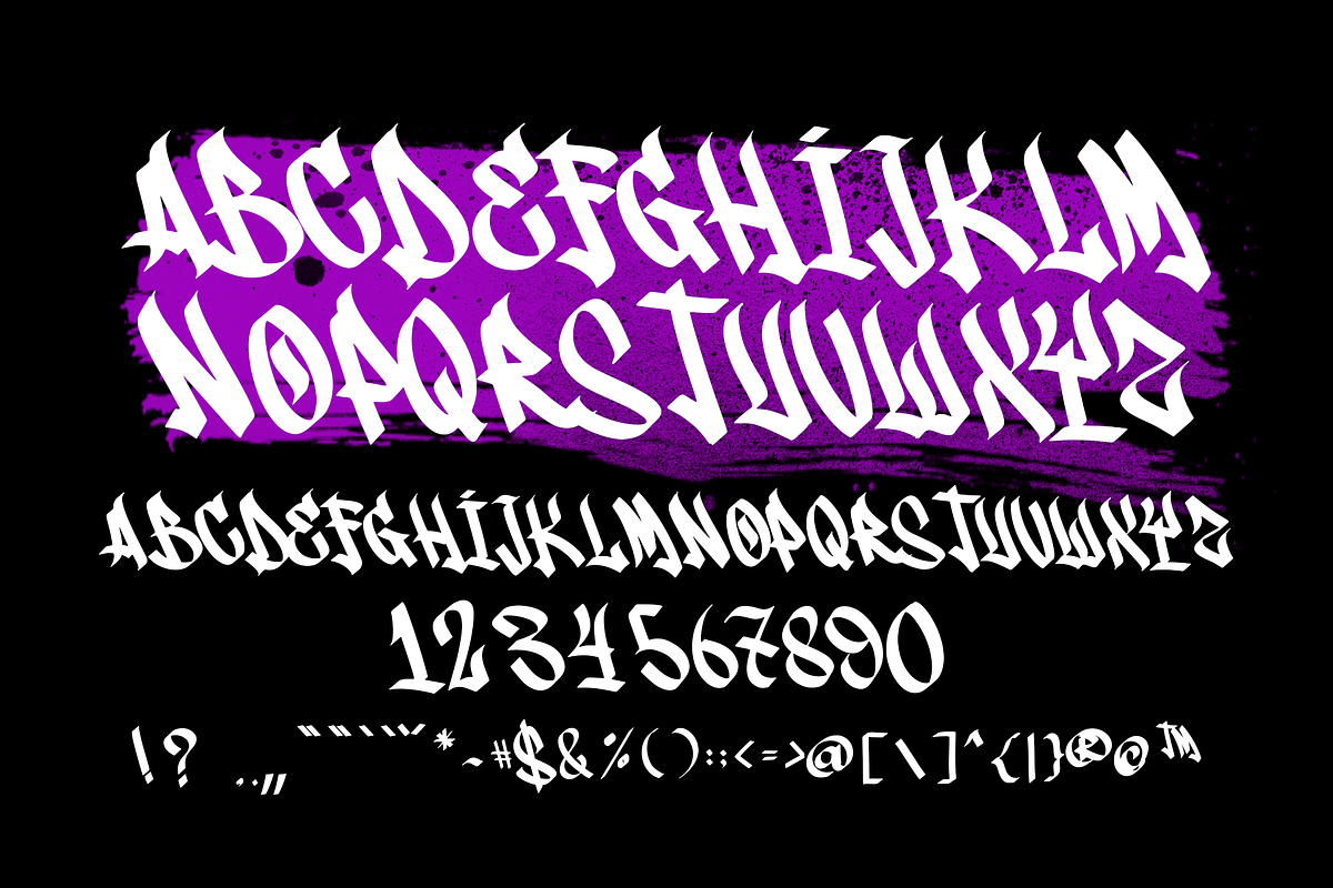 DOOM CAROLS, a Blackletter Font by dansdesign (Photo 4 of 6)