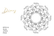 Dinosaurs Illustrations And Patterns, a Graphic by kh_cat (Thumbnail 8 of 14)