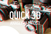 Quick 3D Anaglyph Effect, a Layer Style Add-On by Evlogiev Studio (Thumbnail 1 of 4)