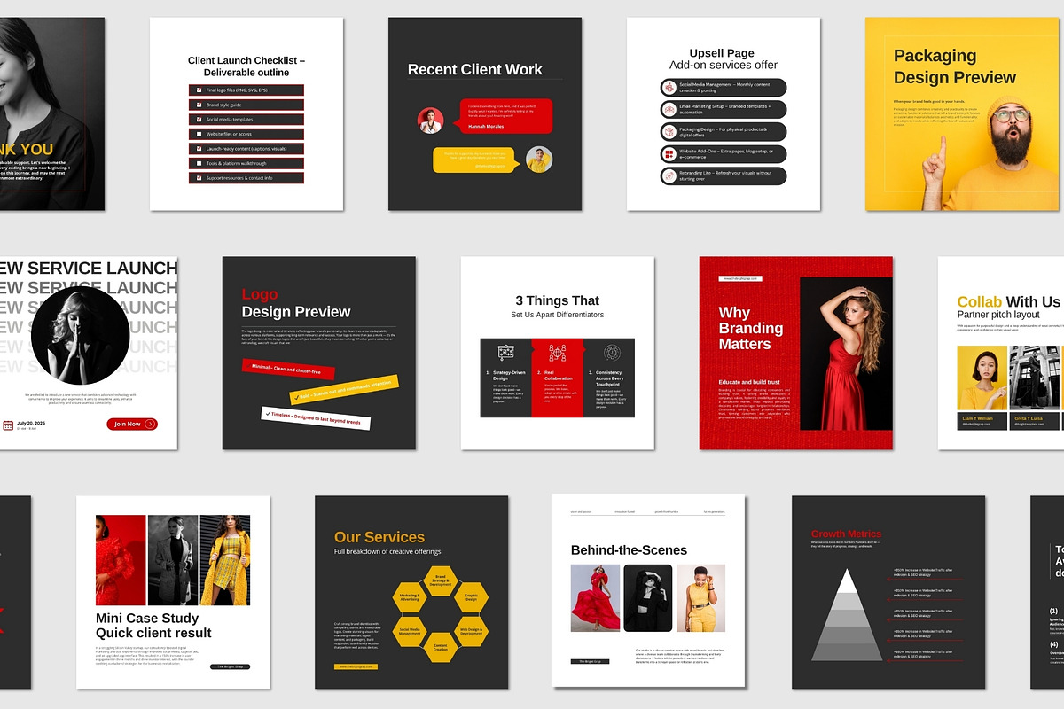 Creative Agency Instagram Post Pack, a Social Media Template by TheBrightGrap (Photo 10 of 13)