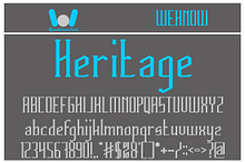 heritage font