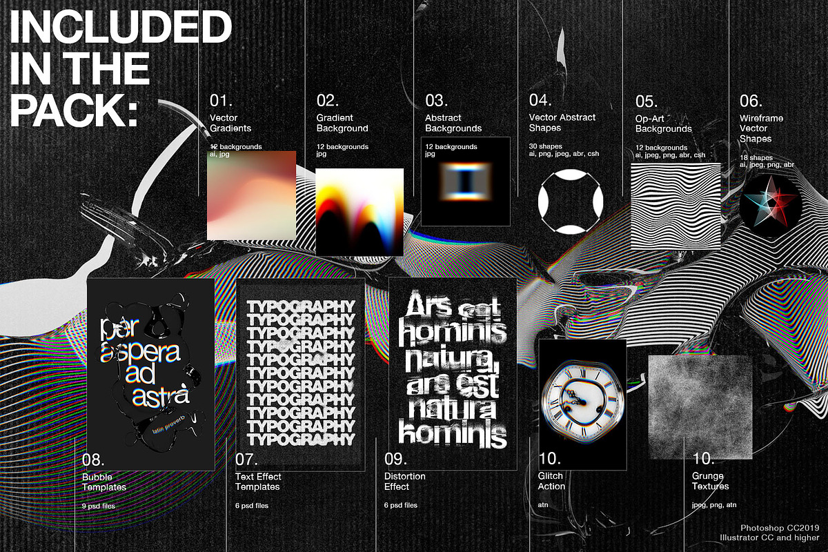 Graphics and Templates Pack, a Background Graphic by Inartflow (Photo 2 of 27)