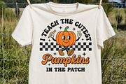 I Teach the Cutest Pumpkins SVG, a Seasonal Illustration by Rose Art (Thumbnail 2 of 7)