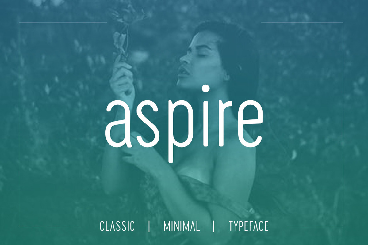Aspire Sans - Modern Typeface