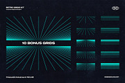 Retro Grids, an Object Graphic by Indieground Design Inc. (Thumbnail 16 of 17)