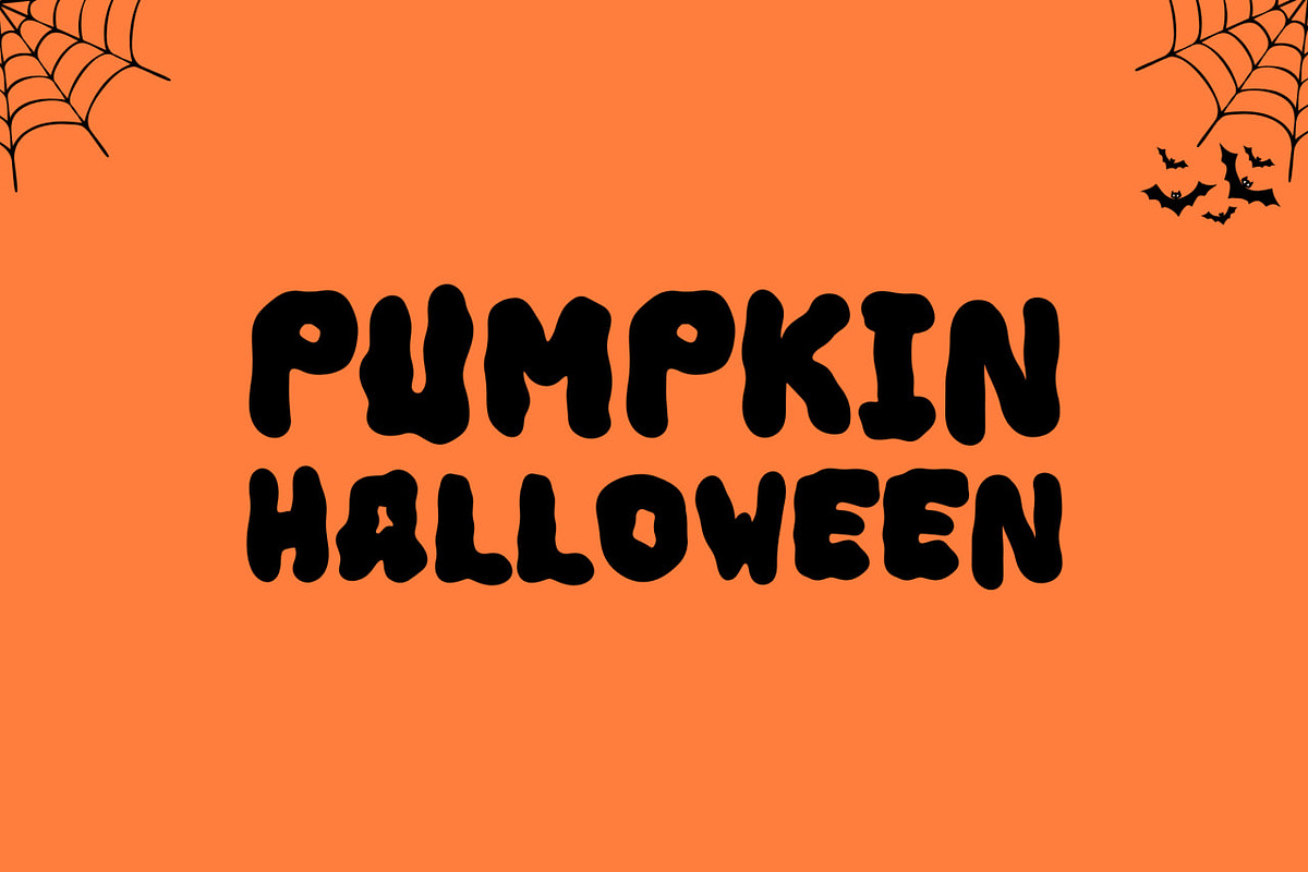 Plumpkin, a Sans Serif Font by Dm Studio (Photo 2 of 10)