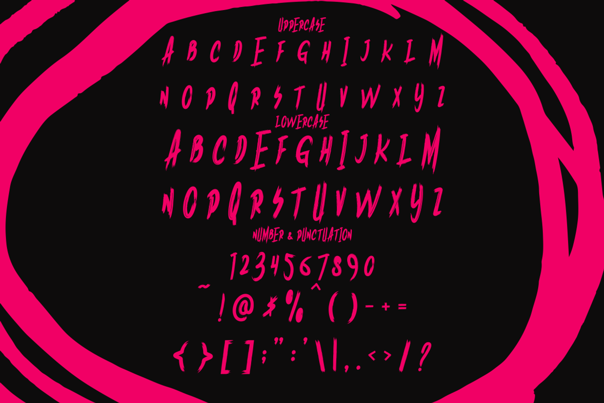 Splatify Brush Font, a Font by PutraCetol Studio (Photo 5 of 5)