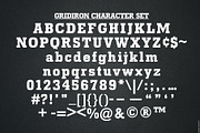 Gridiron | Athletic Display Type, a Slab Serif Font by StudioWorks (Thumbnail 9 of 10)