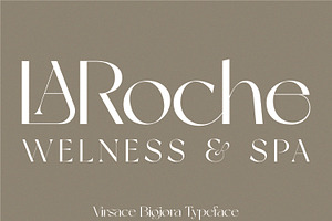 Virsace Bigiora Modern Sans Serif