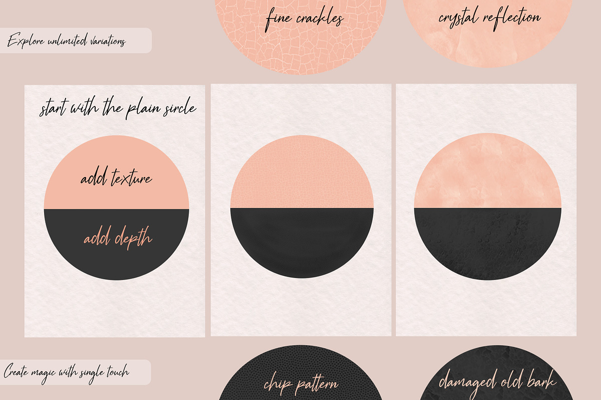 Massive Texture Pack for Procreate, a Brush Add-On by Liquid Amethyst Art (Photo 11 of 19)
