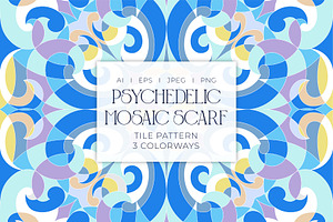 Mosaic Tile Print Patterns