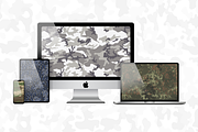 Seamless Classic Camouflage Patterns, a Pattern Graphic by Graphic Pattern Studio (Thumbnail 3 of 5)
