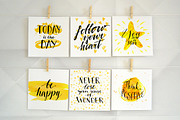 Inspirational quotes lettering, a Card Template by Anna's Creative Store (Thumbnail 1 of 3)