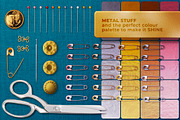 Whip Stitch Craft Kit for Procreate, a Brush Add-On by UPROOT (Thumbnail 4 of 11)
