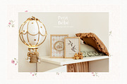 Petit Bébé Nursery Frames Mockups, a Household Mockup by Muse Mockups (Thumbnail 5 of 19)