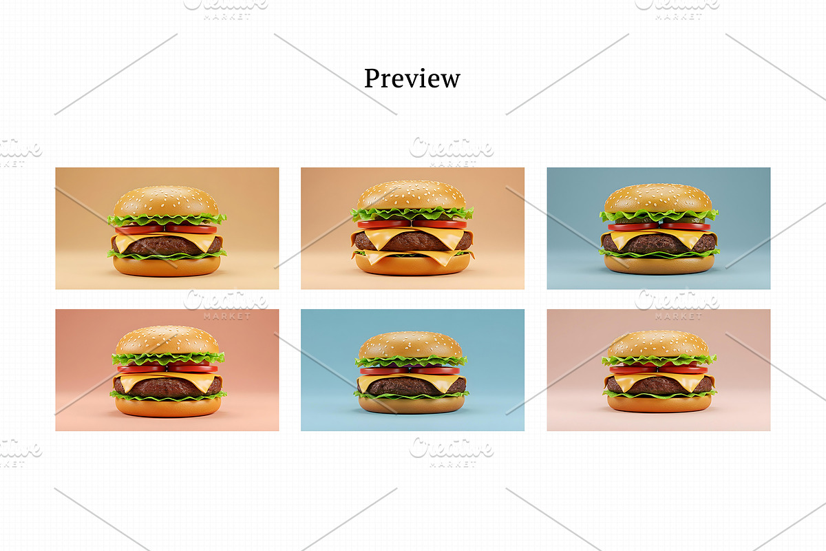 35 Realistic Burger Stock Photos for, a Food & Drink Photo by Beshr Abdulhadi (Photo 2 of 6)