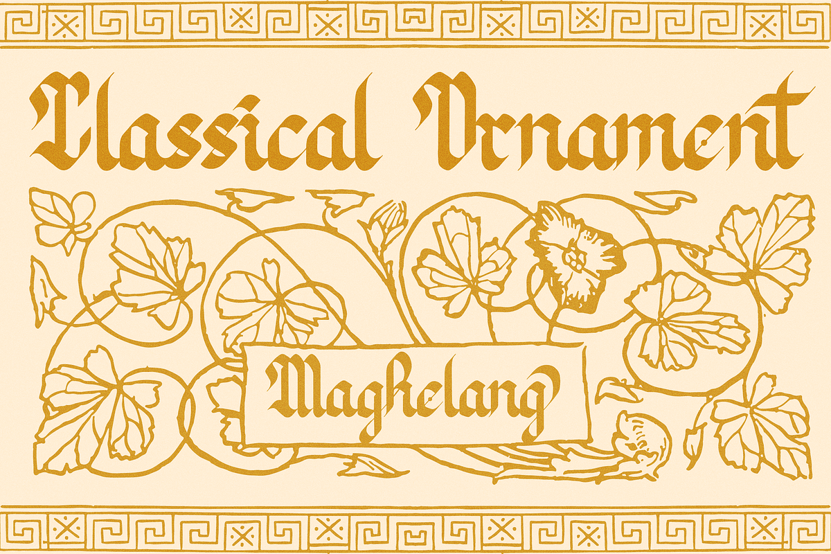 Nyx Arstaily | Blackletter Font, a Blackletter Font by Denustudios (Photo 6 of 12)