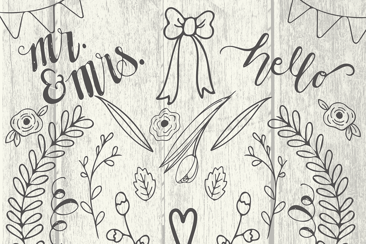 Rustic Home Decor - 50+ Handrawn Vec, a Decorative Illustration by TheLegacyBrandingCo (Photo 4 of 9)