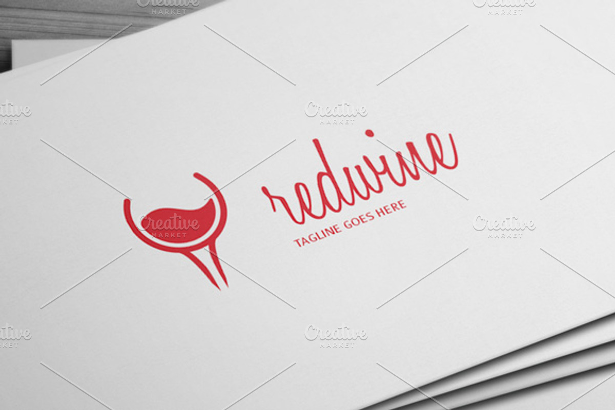 Red Wine Logo, a Branding & Logo Template by artnook (Photo 2 of 4)