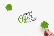 St. Patrick's Day - Scene Generator, a Hat Mockup by relineo.mock-ups (Thumbnail 3 of 5)