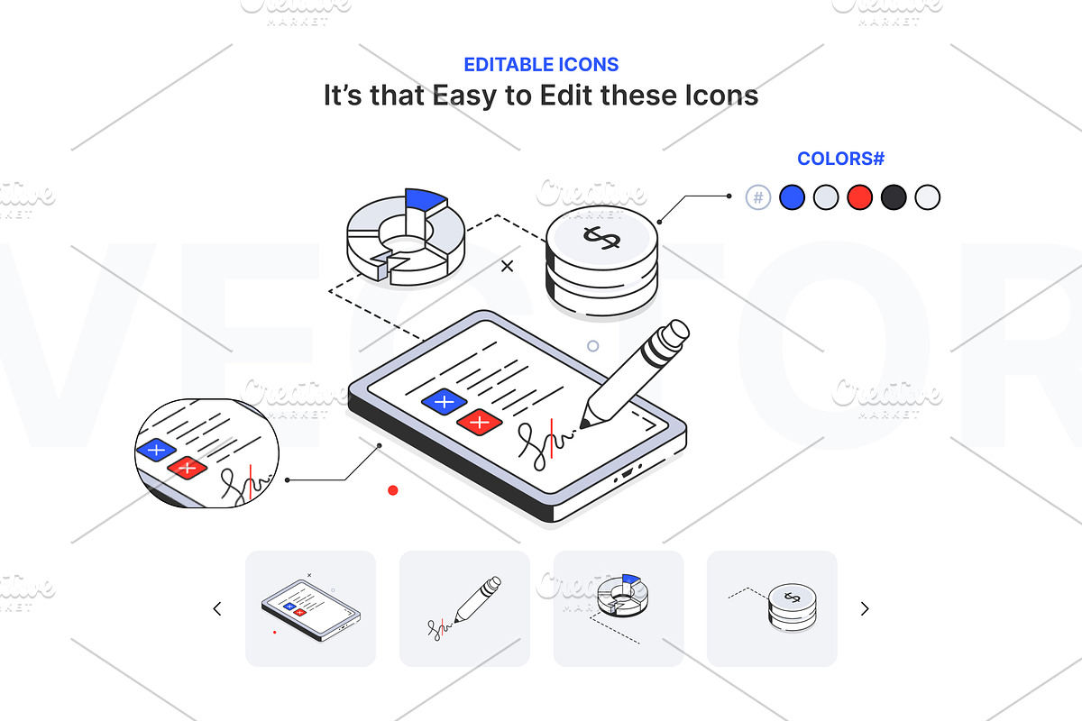 Animated Growth Icons, an Icon by Vectors Market (Photo 4 of 7)