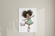 20 Quirky Black Girl PNGs, a Person Illustration by Pati Charm Studio (Thumbnail 7 of 8)
