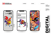 35 Abstract Doodle Illustrations, an Illustration by singpentinkhappy (Thumbnail 4 of 11)