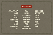 ZUPPINO | A Unique Quirky Font, a Sans Serif Font by Laura Strote Designs (Thumbnail 3 of 8)