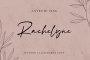 Rachelyne - Modern Calligraphy Font, a Script Font by StringLabs (Thumbnail 1 of 9)