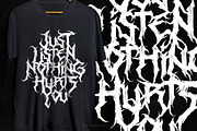 Heartless - Premium Death Metal, a Blackletter Font by Blackmetalfont (Thumbnail 6 of 8)