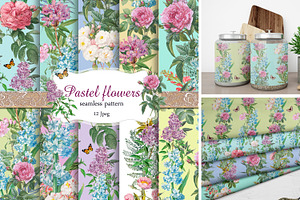 Vintage pink Digital Paper