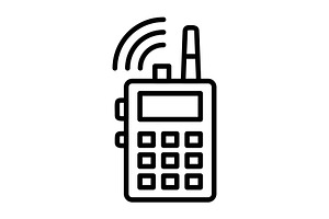 Communication Line Icon, an Icon by Pexelpy