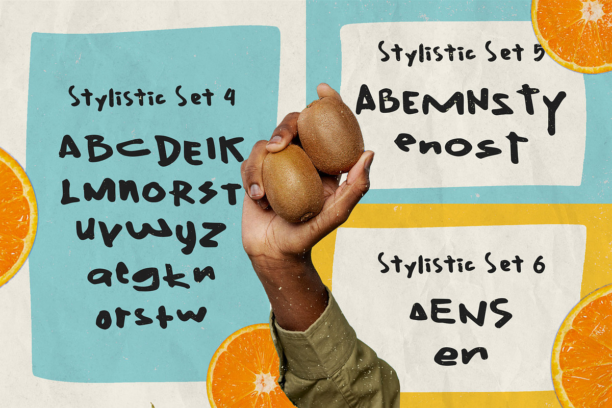 Pineapple Shadow Typeface, a Handwritten Font by alit design (Photo 8 of 15)