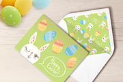 Happy Easter, a Card Template by Tkoko vectors & patterns (Thumbnail 5 of 5)