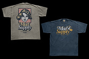 Vintage Box T-Shirt Mockup Bundle, a Shirt Mockup by Mad Supply (Thumbnail 2 of 7)