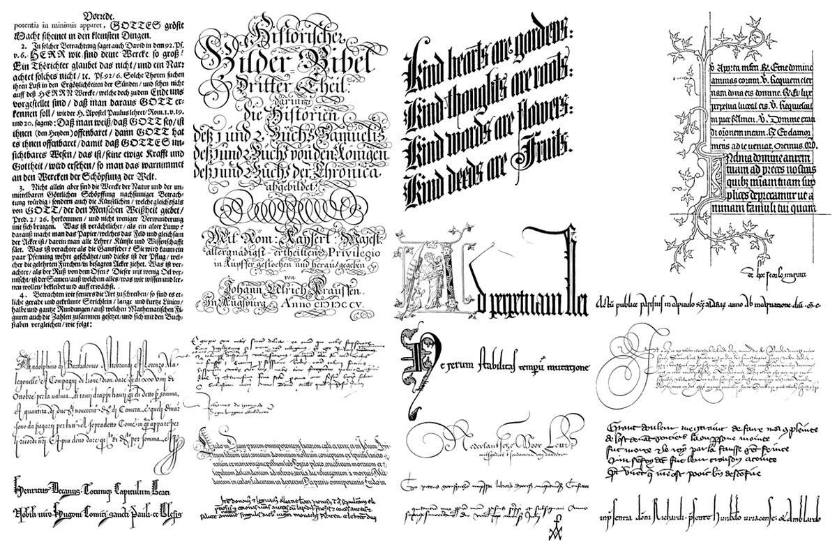 Historic Handwriting Overlays, a Texture Graphic by A Wandering Light