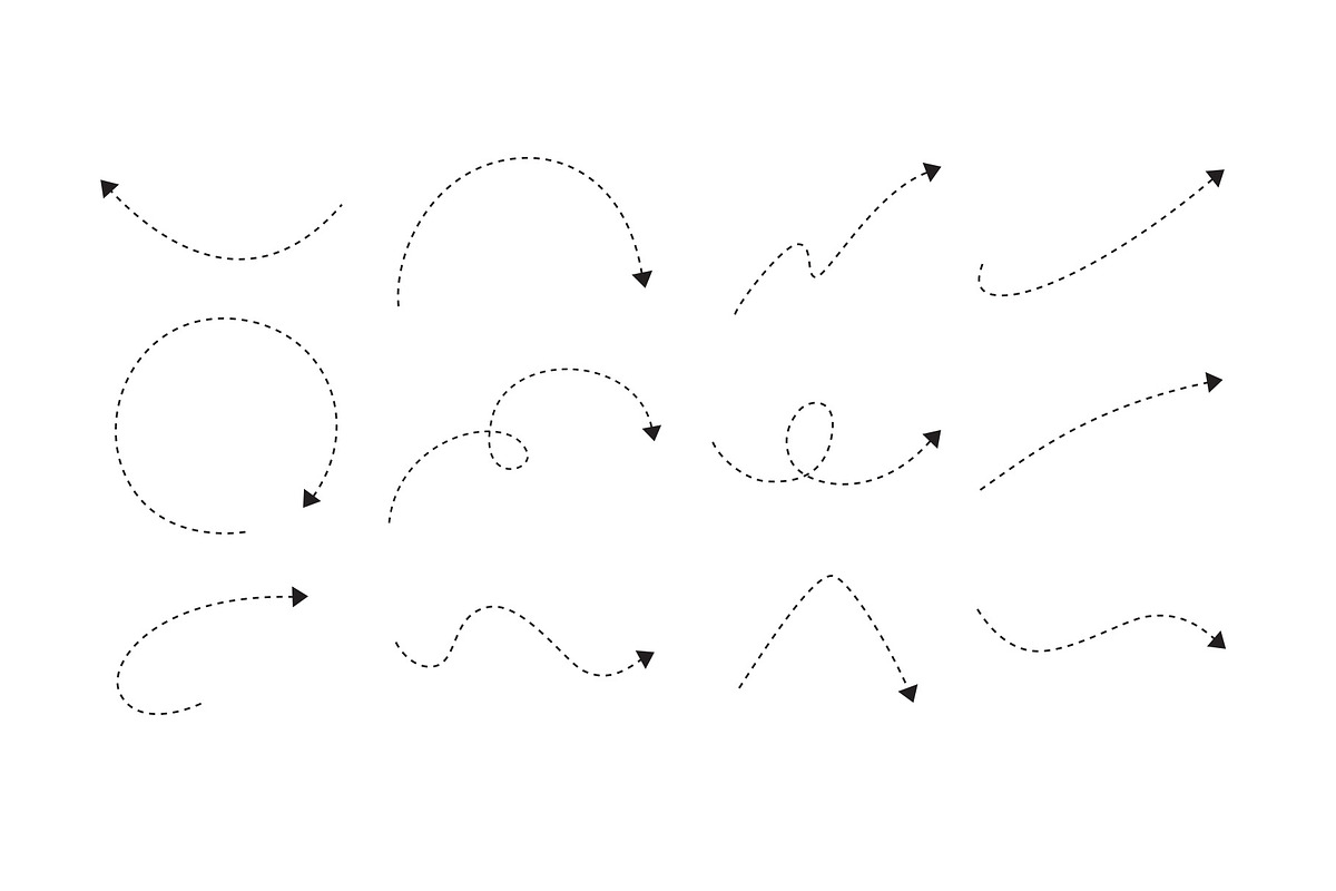 Arrow icons symbol set. Set of arrow, a Graphic by kaisorn (Photo 2 of 3)